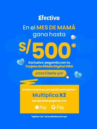¡Gana hasta S/.500 pagando con tu Tarjeta de Débito Digital!